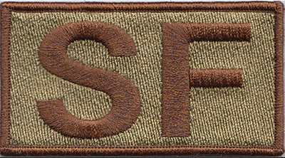 Spice Brown Border Security Forces Shoulder SF OCP Patch - 2 Pack